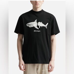Palm Angels Classic White Shark T Shirt